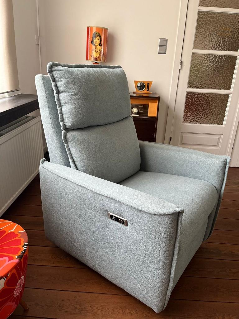 nouveau fauteuil inclinable électrique, Enlèvement, Neuf, Tissus