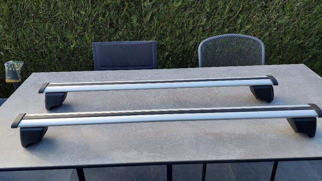 2 dakdragers Audi + momentsleutel, Ophalen, Gebruikt