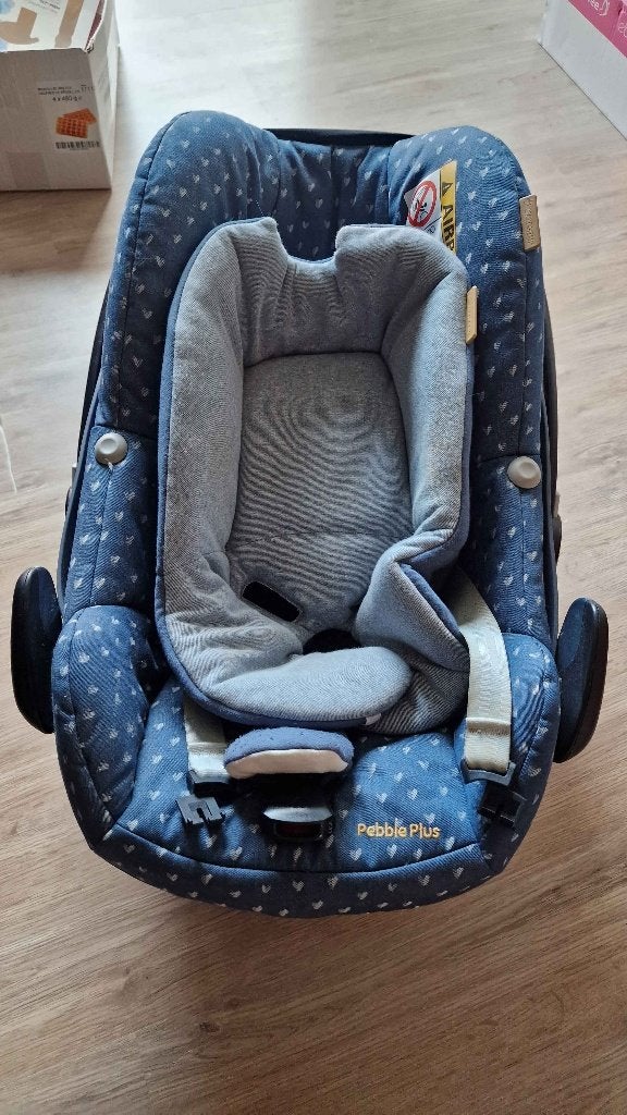 MaxiCosi Pebble Plus, Kinderen en Baby's, Ophalen, Verstelbare rugleuning, Gebruikt, Isofix
