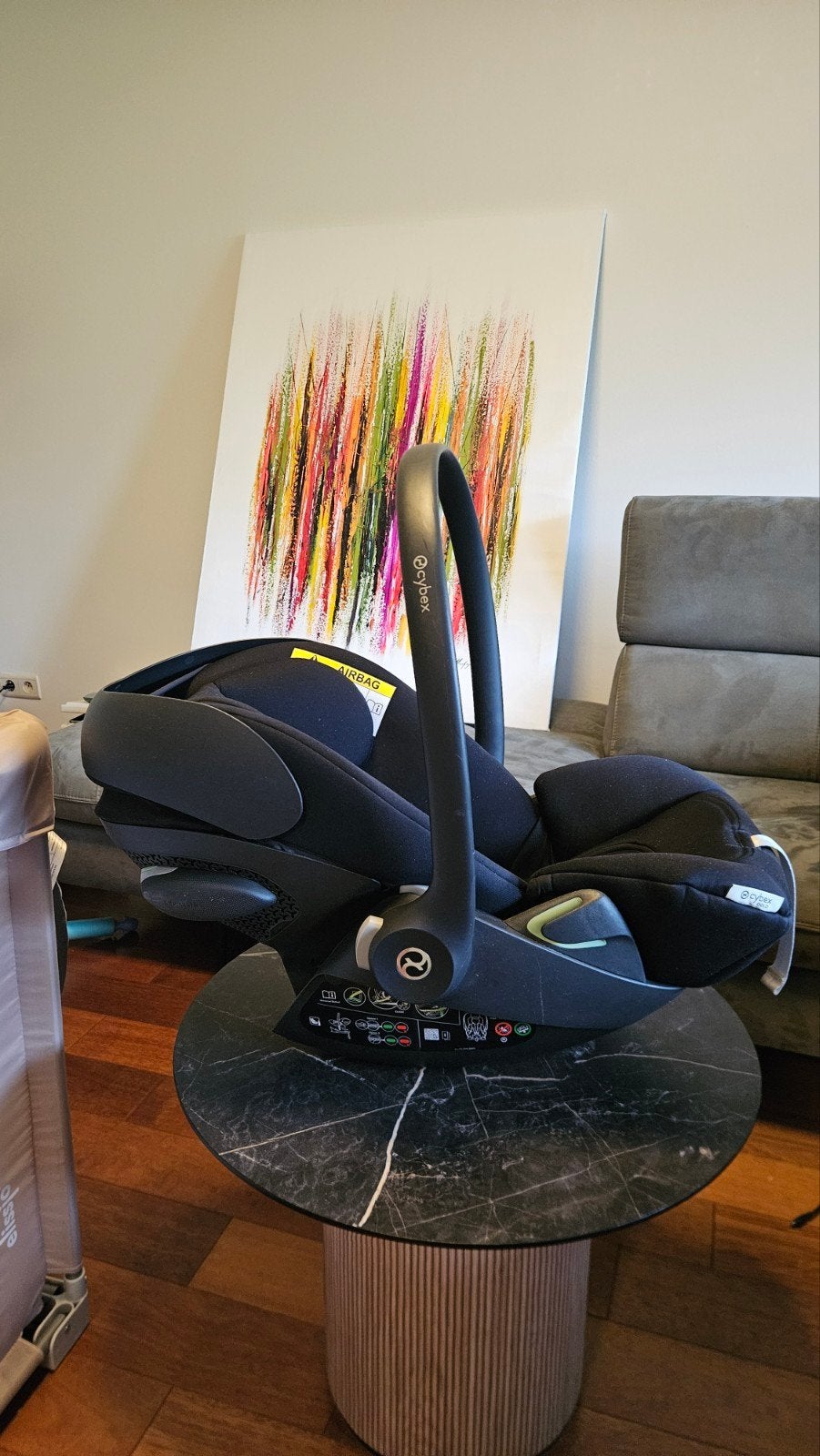 Cybex Cloud G i-size +Yoyo adapter, Enlèvement, Utilisé