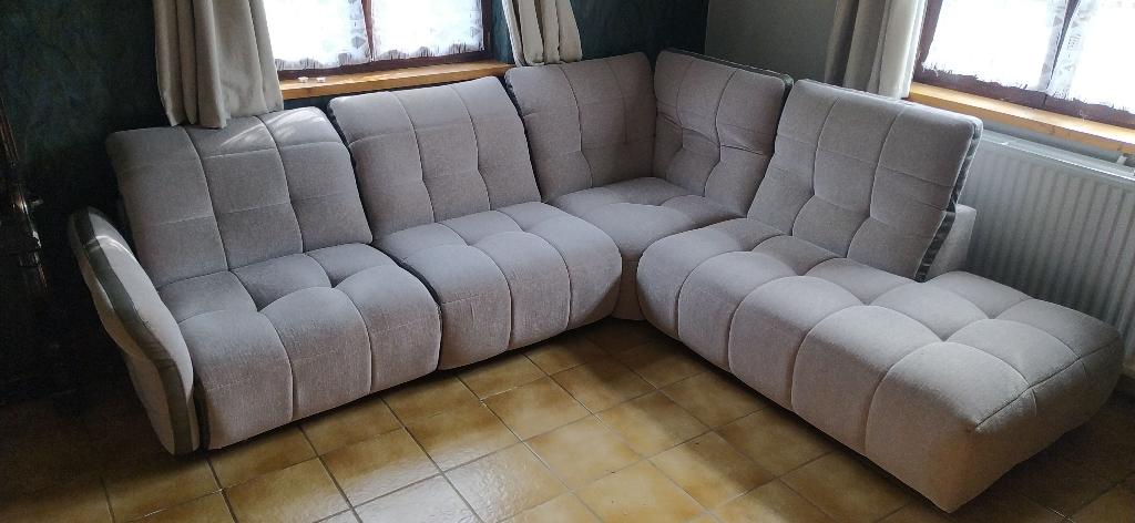 Grand Fauteuil en L électrique, 75 à 100 cm, 125 cm ou plus, Tissus, Enlèvement