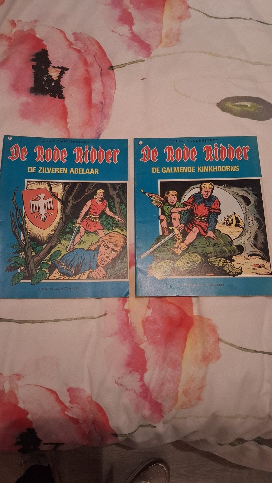 de rode ridder, Antiek en Kunst, Ophalen