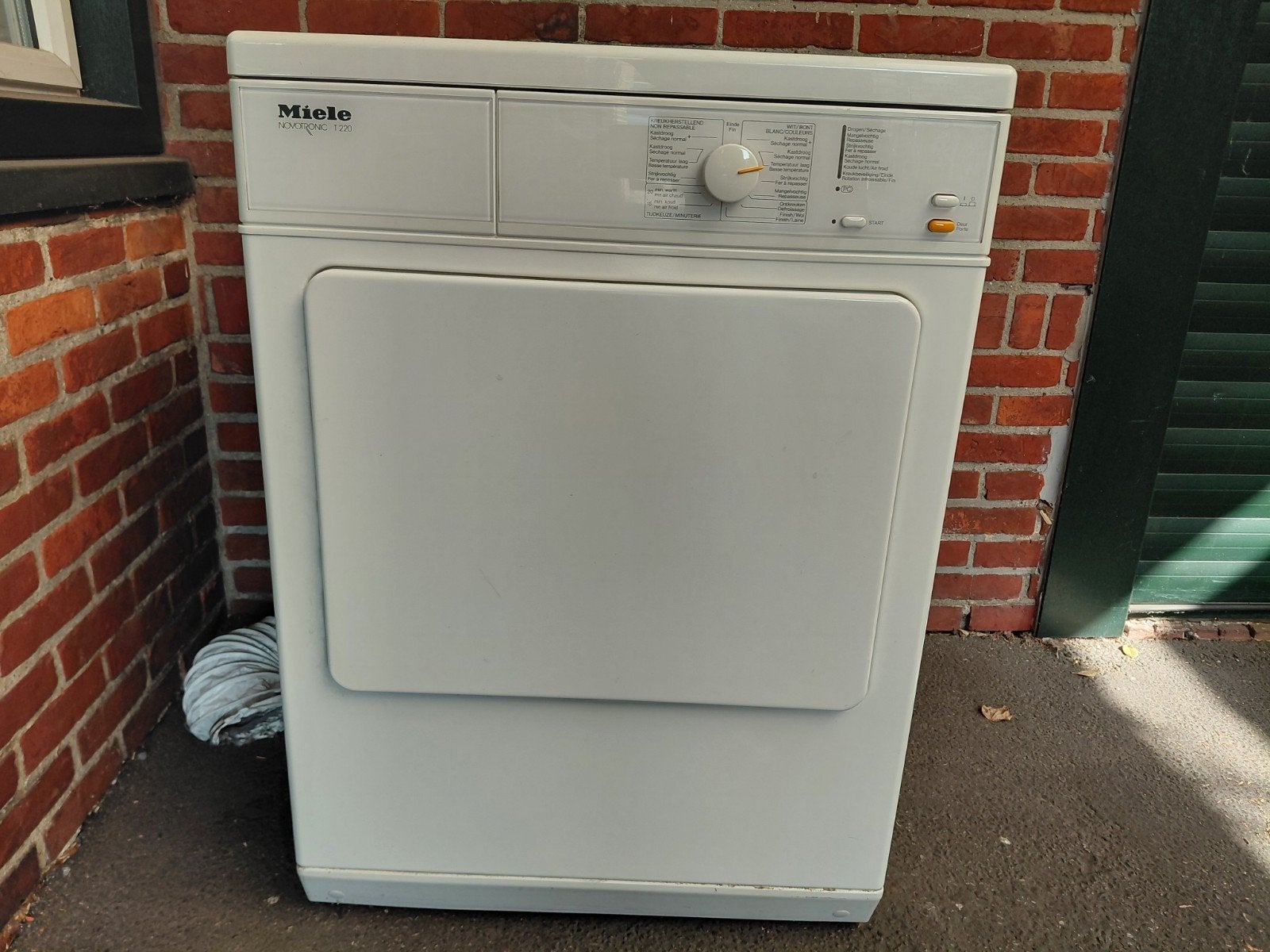 Droogkast Miele, Elektronische apparatuur, Droogkasten, Ophalen, Gebruikt, Voorlader, Luchtafvoer