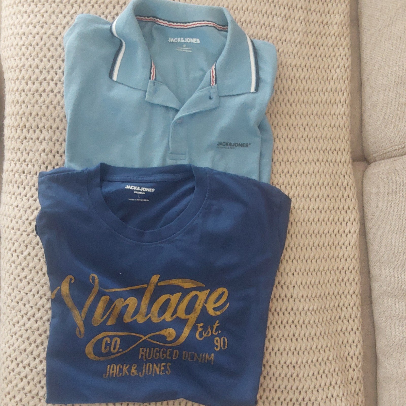 mooie t,shirt en polo maat large jack&Jones, Kleding | Heren, Polo's, Ophalen of Verzenden