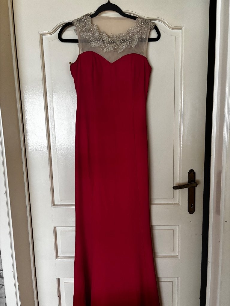 Galajurk, Kleding | Dames, Galajurk, Zo goed als nieuw, Maat 36 (S), Rood