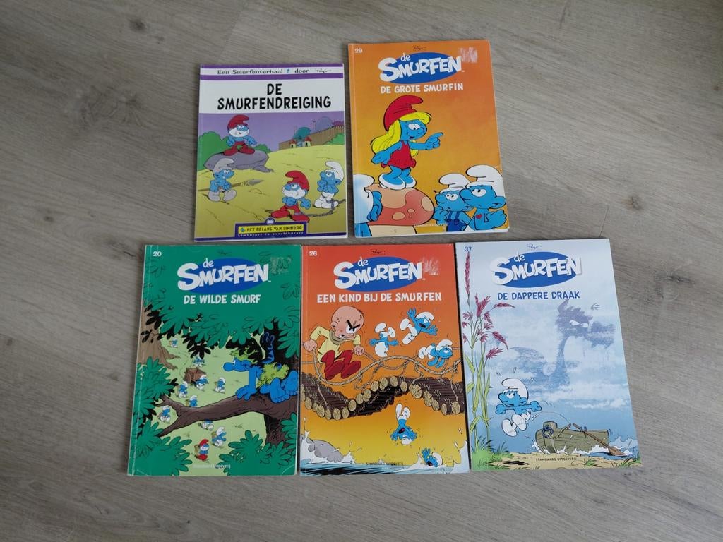 Stripverhalen Smurfen, Boeken, Stripverhalen, Meerdere stripboeken, Ophalen, Gelezen