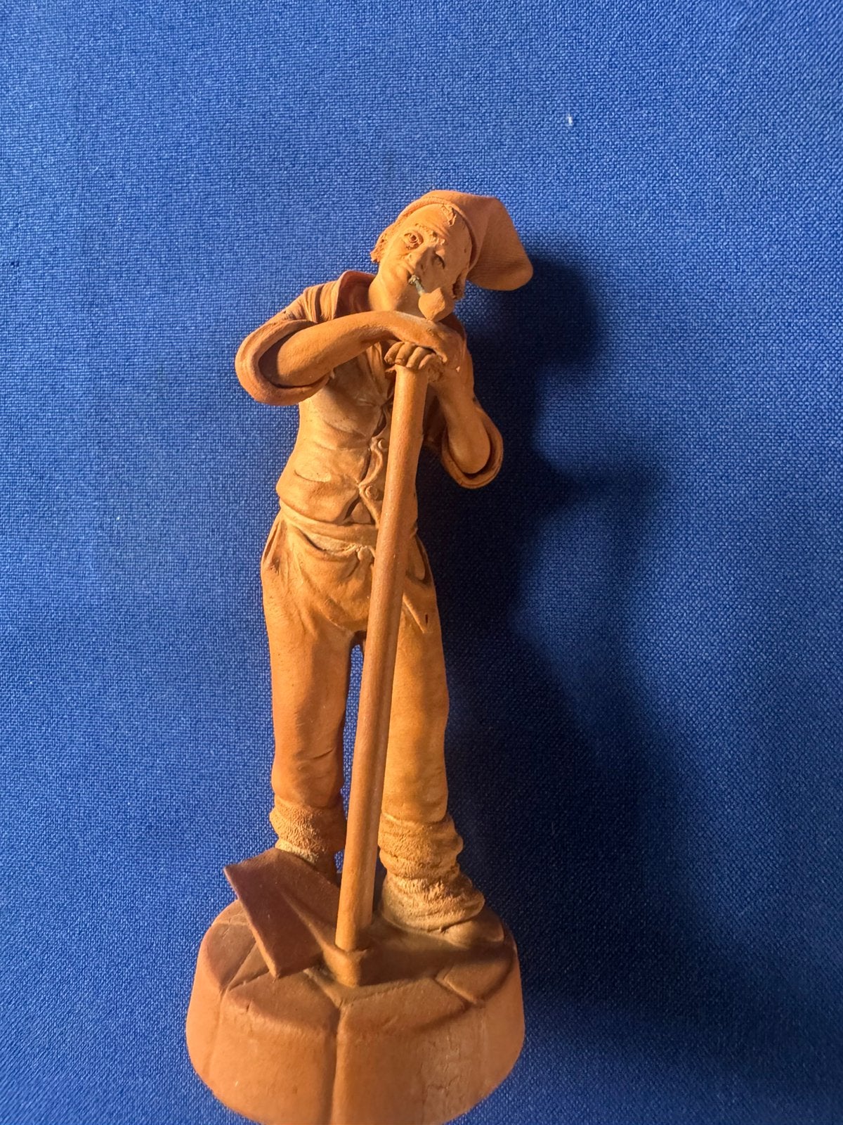 Terracotta beeldje volledig intact., Ophalen