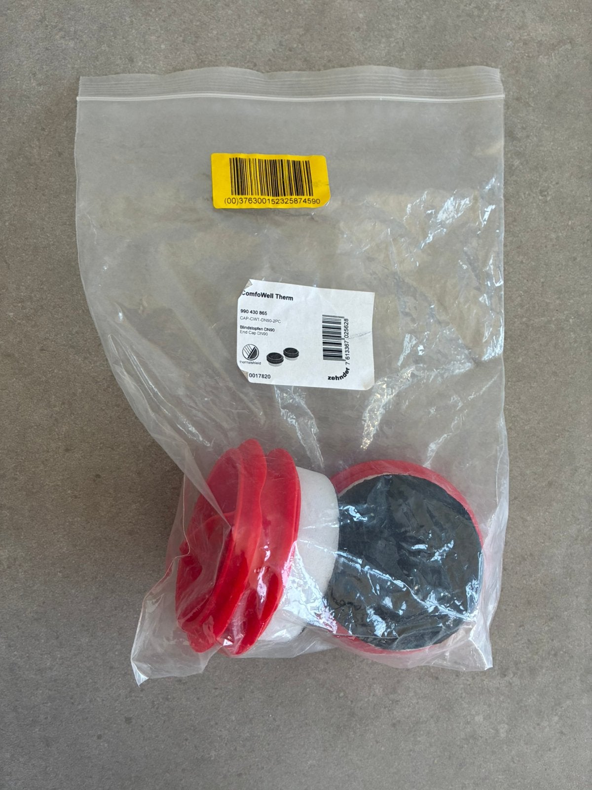 Comfowell therm - zehnder dn90 blindstop, Enlèvement, Comme neuf