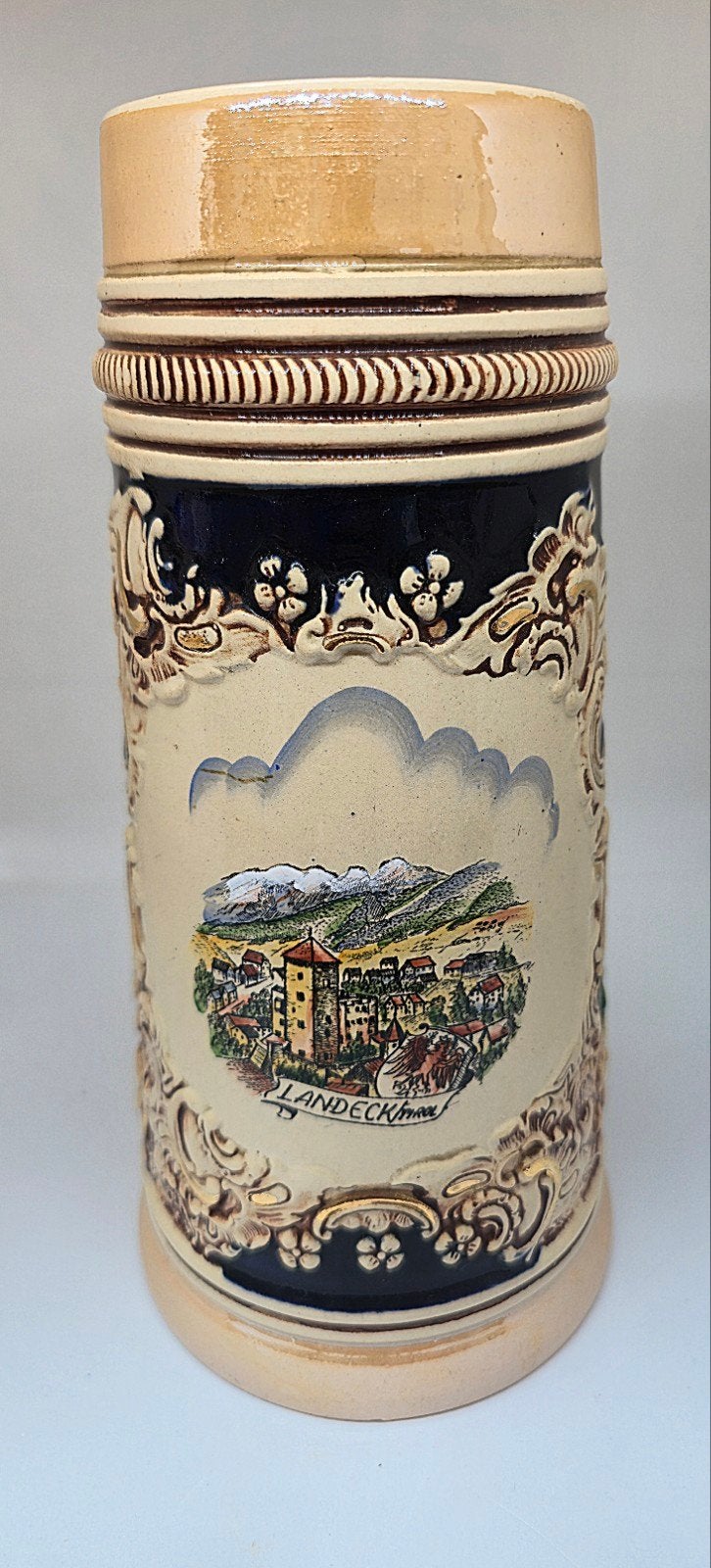 Original KING Bierpul Landeck Tyrol - Keramiek 700, Antiek en Kunst, Ophalen of Verzenden