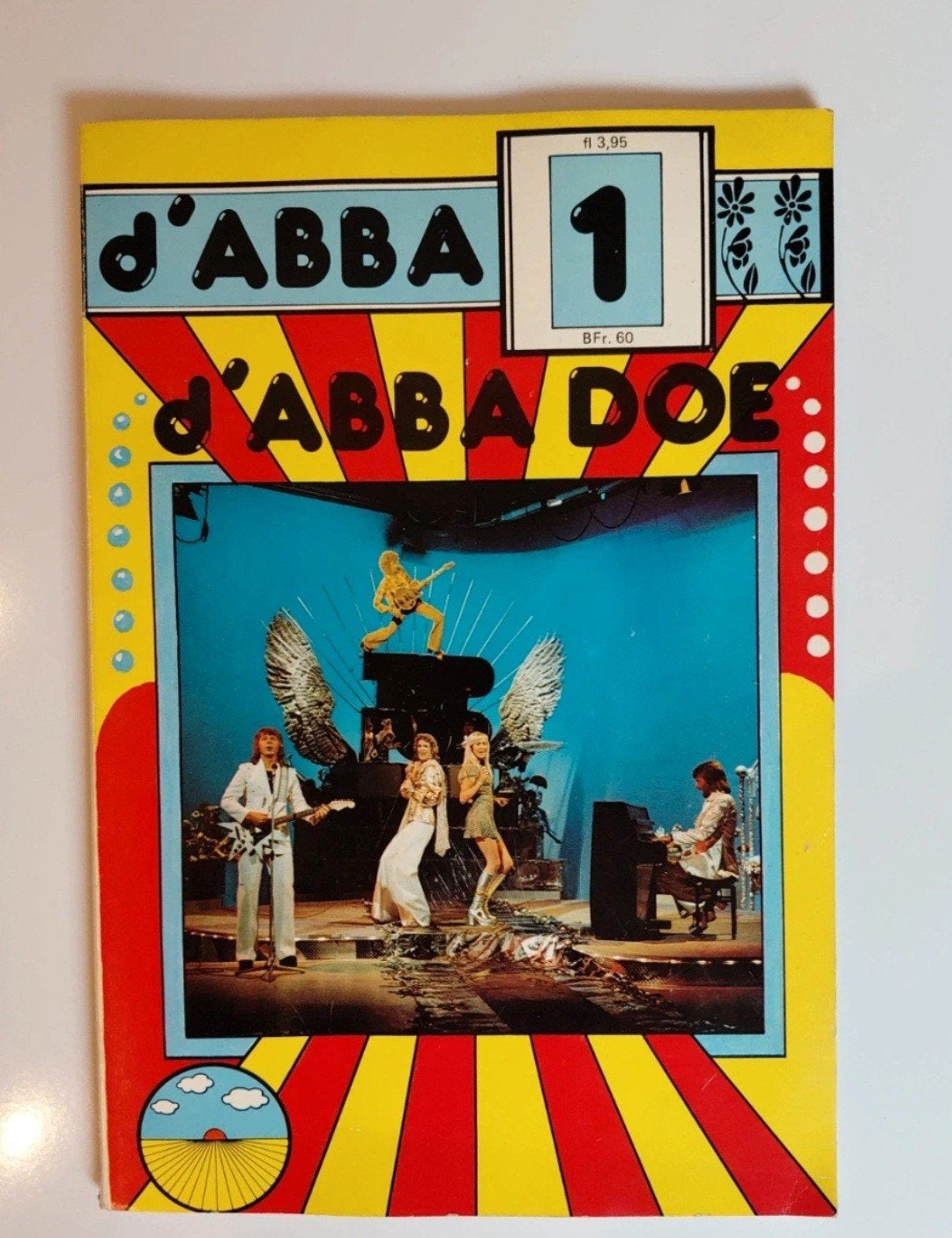 Vintage fanboekje ABBA d'abba doe, Boeken, Ophalen of Verzenden