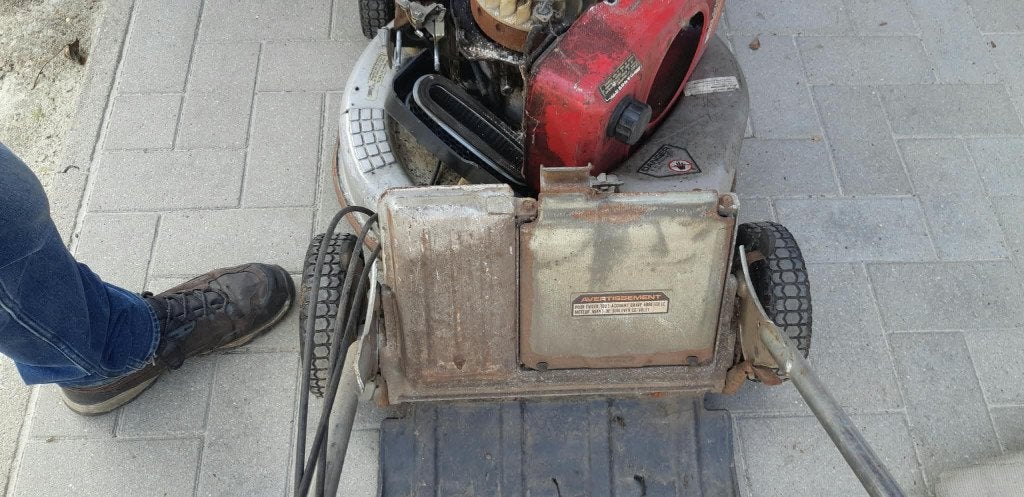 GRASMACHINE HONDA VOOR ONDERDELEN  ORIGINEEL, Ophalen of Verzenden, Opvangbak