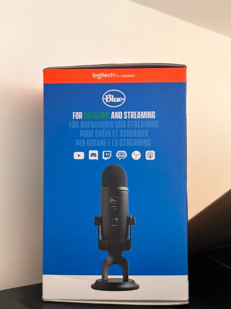 Micro Blue Yeti, Musique & Instruments, Enlèvement, Comme neuf