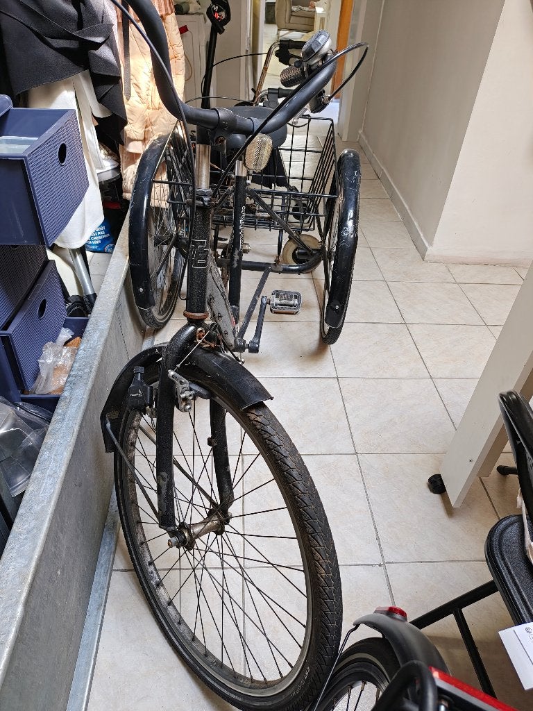 Drie wielen fiets, Fietsen en Brommers, Ophalen