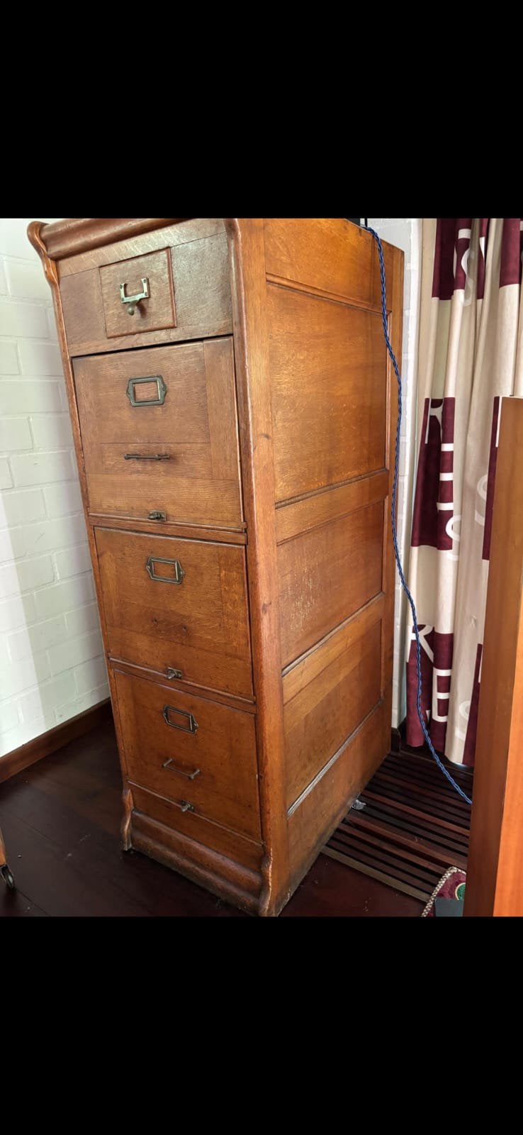 Archiefkast vintage jaren 50., Ophalen, Zo goed als nieuw