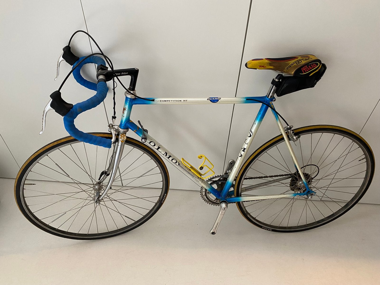Olmo Retro koersfiets 93 cm, Gebruikt, Staal, Velgrem, Ophalen