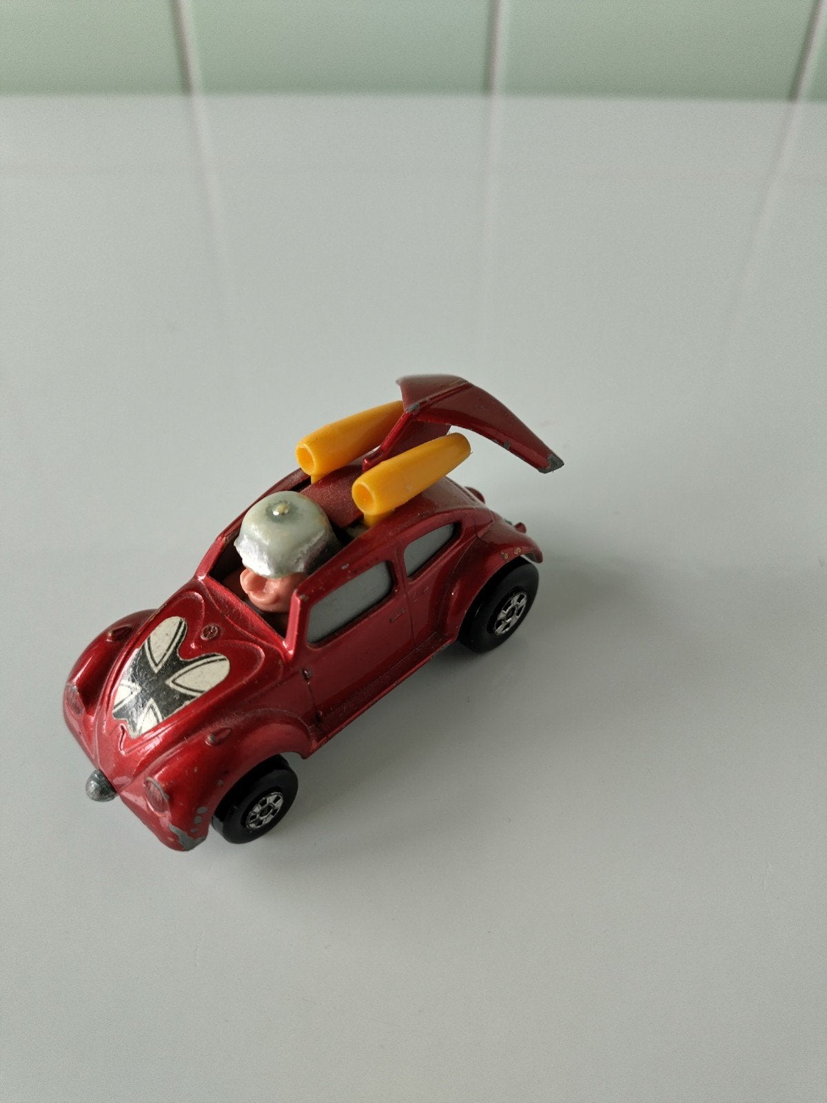 Vintage Matchbox flying Bug AFHALING LEES BESCHRIJVING, Enlèvement, Utilisé, Voiture, Matchbox