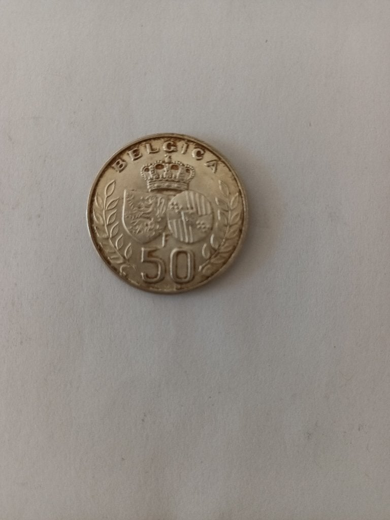 Pièce en argent belge Belgica 1960, Monnaie en vrac, Argent, Enlèvement, Argent
