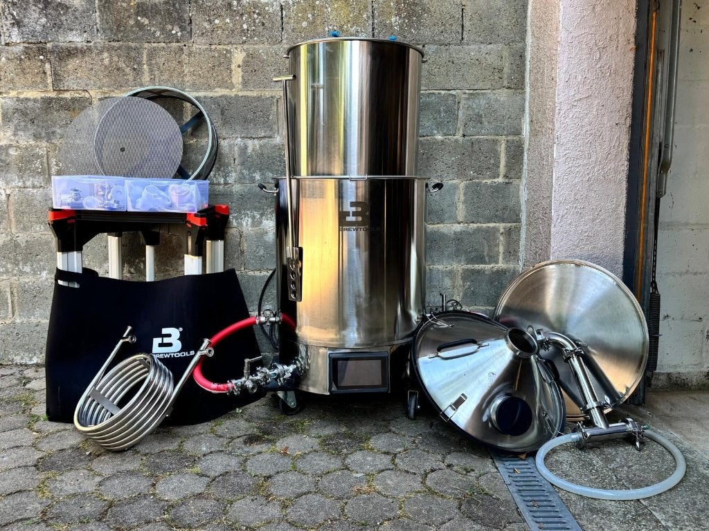 Brewtools B150 Pro + accessoires – Matériel brasserie, Enlèvement