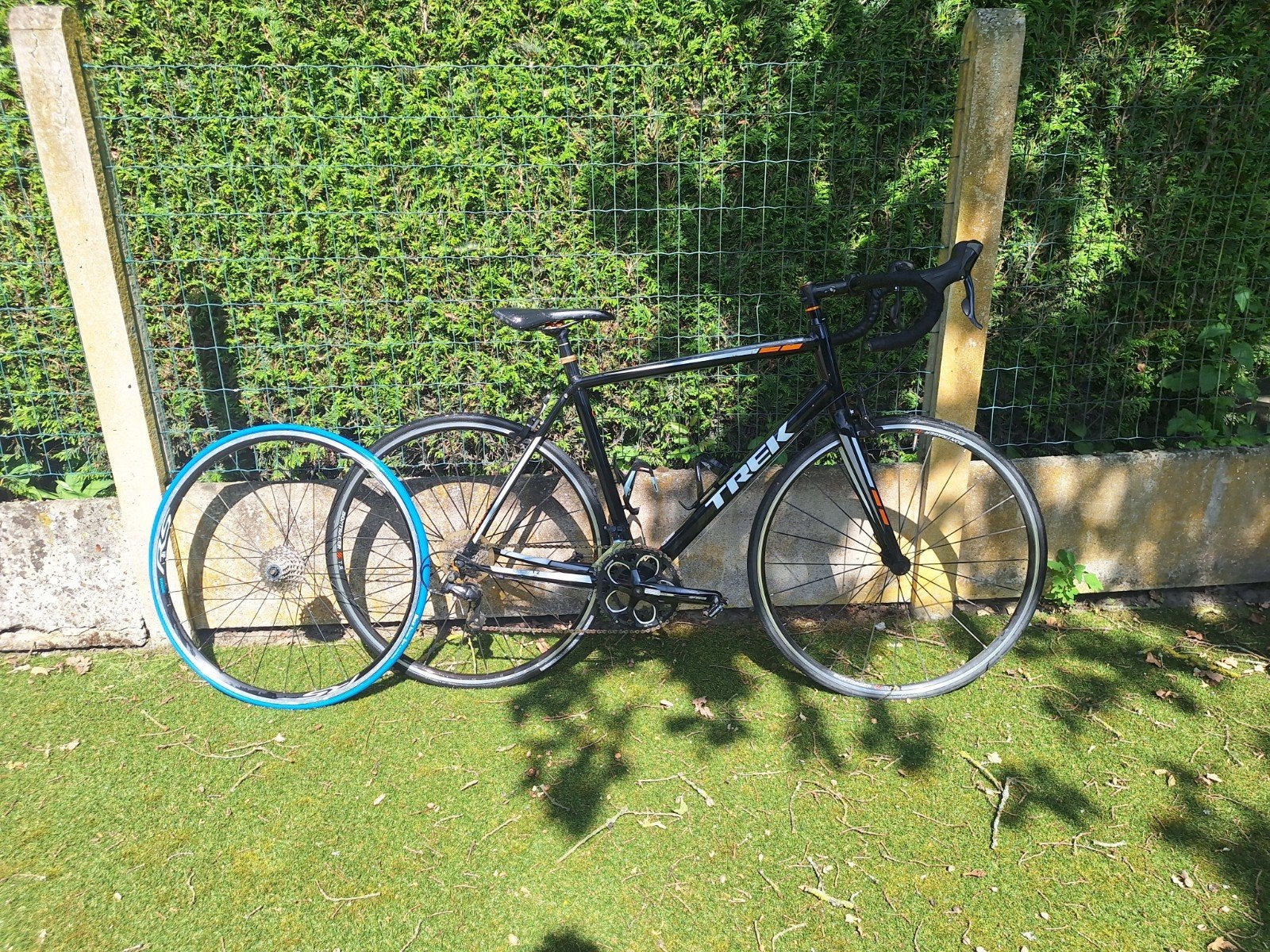 Koersfiets Trek, Ophalen