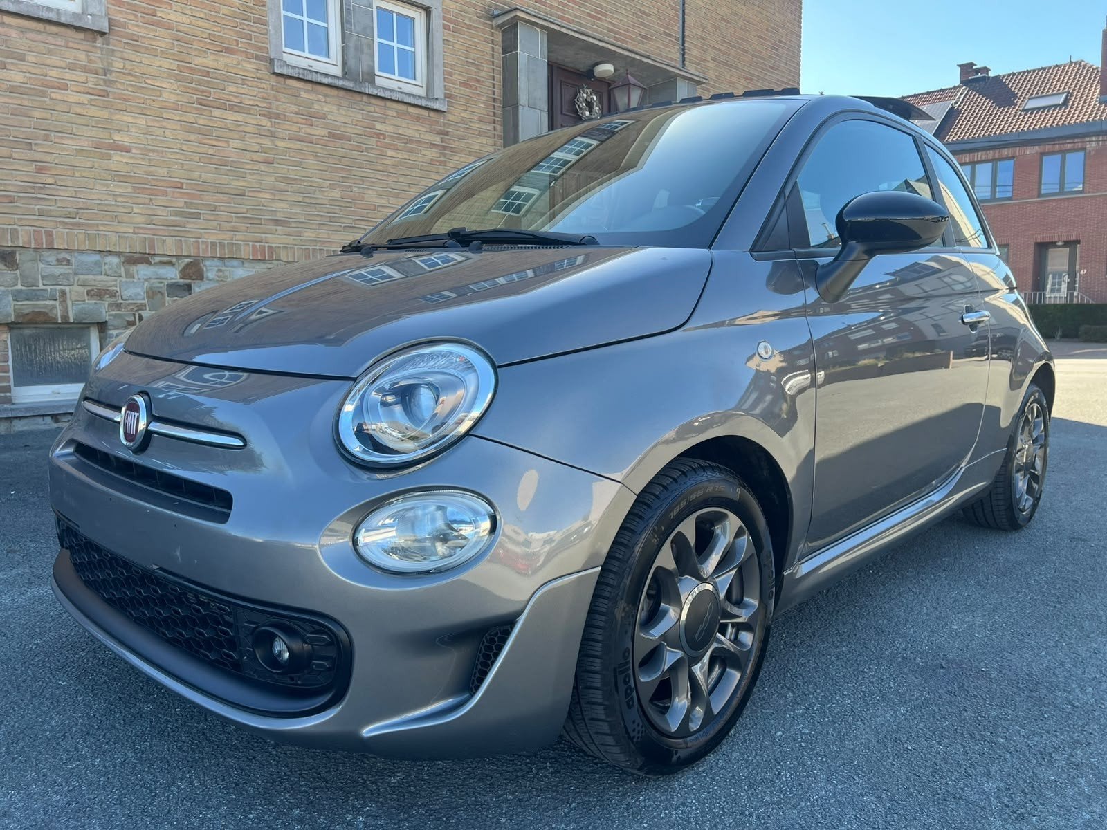 FIAT 500 1.0 HYBRIDE SPORT LINE, Autos, Argent ou Gris, Achat, Euro 6, Entreprise