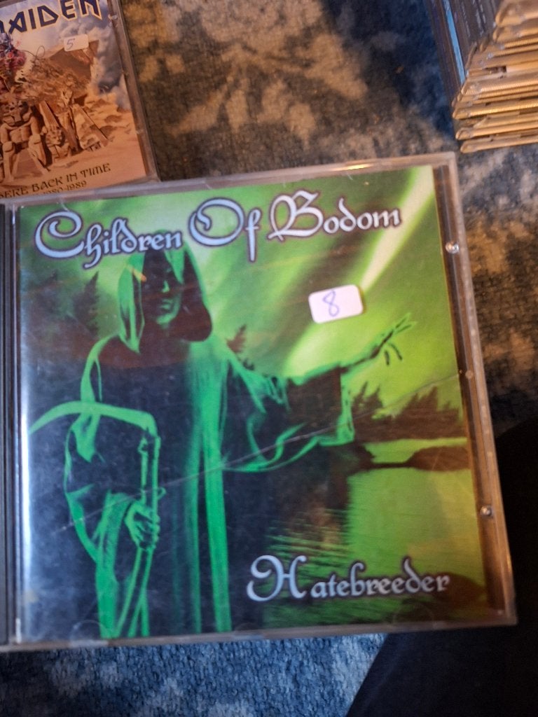 cd - children of bodom - hatebreeder, Death metal, Enlèvement ou Envoi, Comprend un livret, Utilisé
