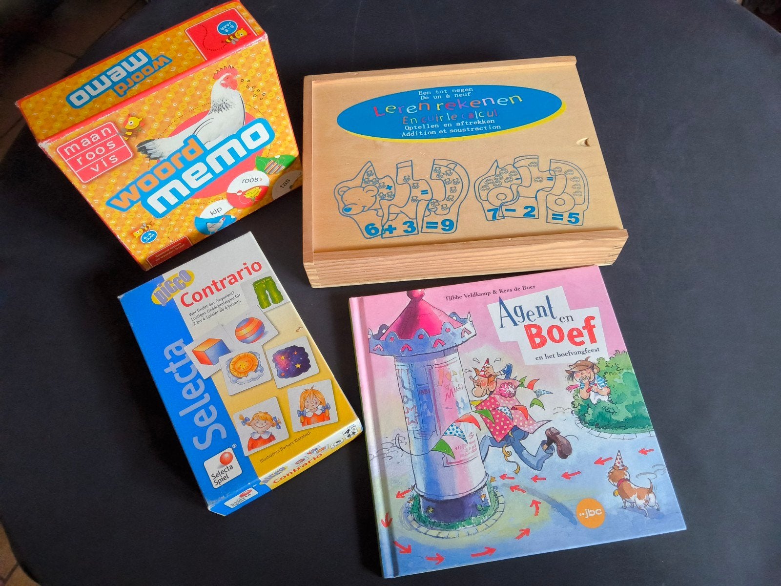 Spelend rekenen en lezen vanaf 4 jaar... (tot 7/8jaar?) €5, Enfants & Bébés, Jouets | Éducatifs & Créatifs, Enlèvement, Langue et Lecture