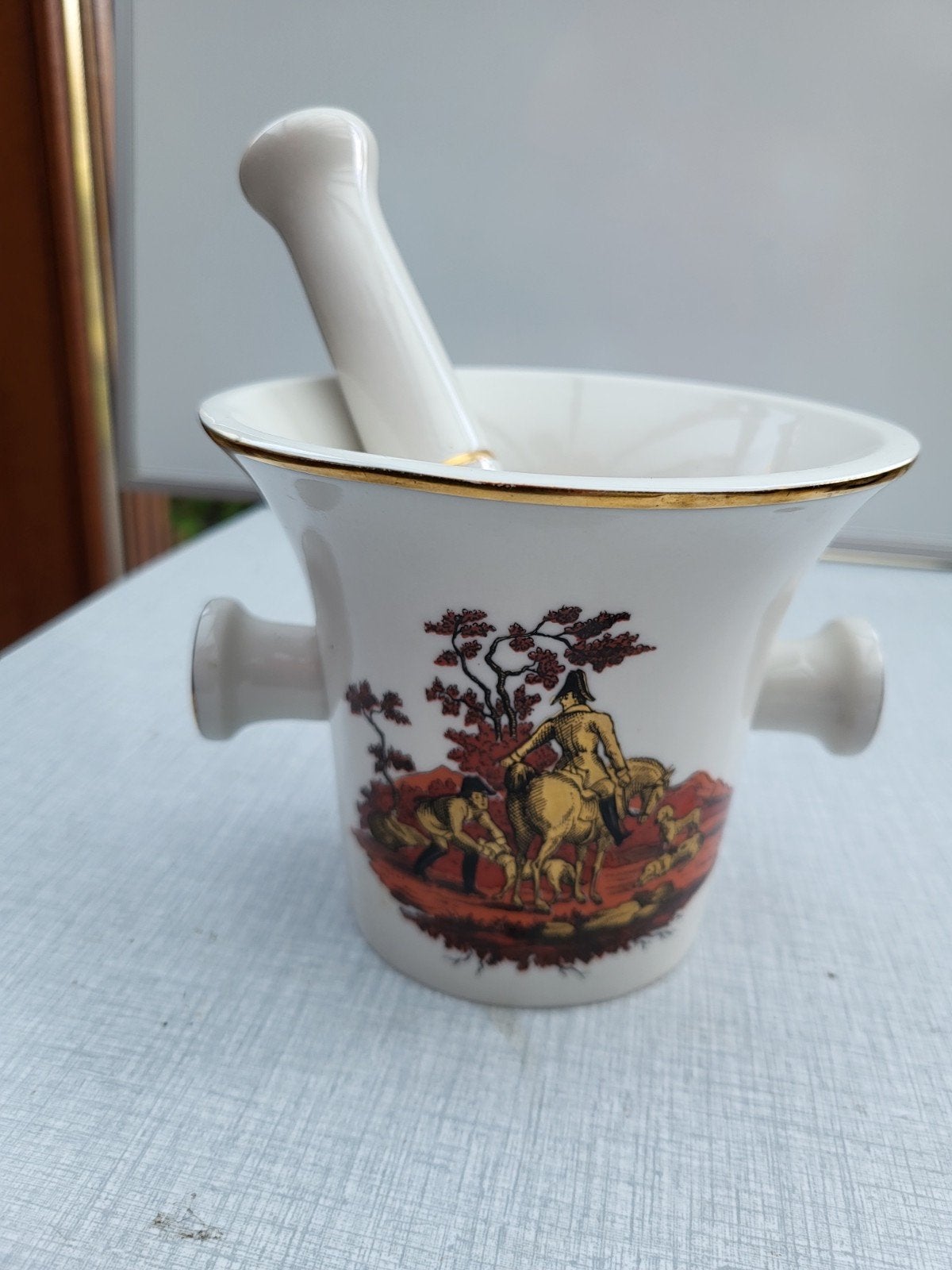 Mortier porcelaine, Antiquités & Art, Enlèvement