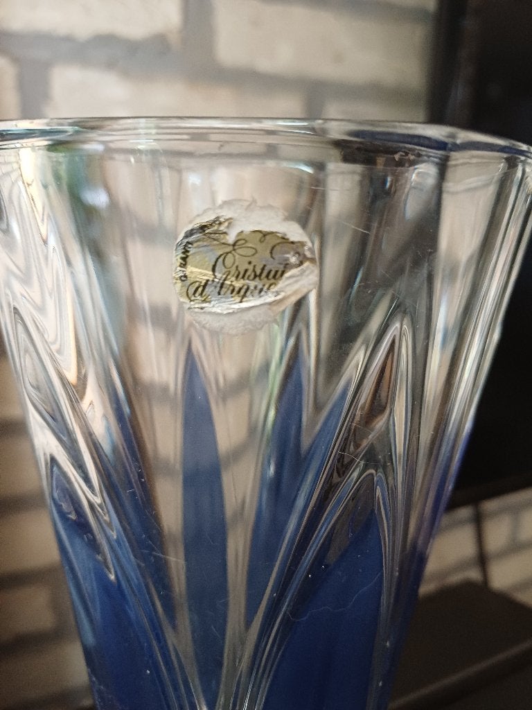 Kristallen vaas Cristal d'Arques, Antiek en Kunst, Ophalen of Verzenden