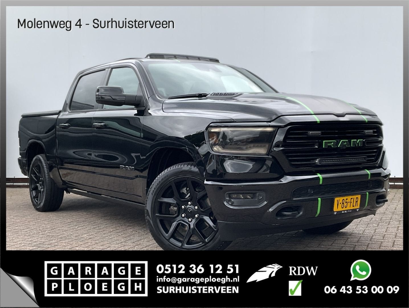 Dodge Ram 1500 5.7 V8 4x4 Crew Cab Limited Laramie Trekhaak, Autos, Achat, Entreprise, Automatique, LPG