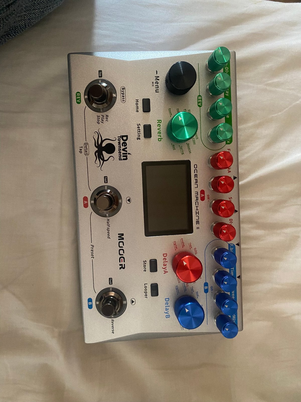 Mooer ocean machine II, Muziek en Instrumenten, Ophalen of Verzenden, Nieuw, Delay of Echo