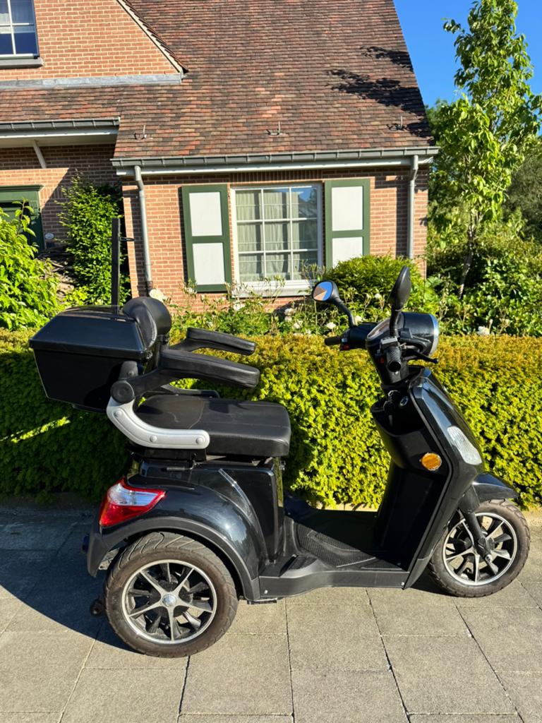 Veleco 4-wiel Scootmobiel – Elektrische Scooter 25km/u, Diversen, Ophalen of Verzenden, Inklapbaar, Zo goed als nieuw, Elektrische rolstoel