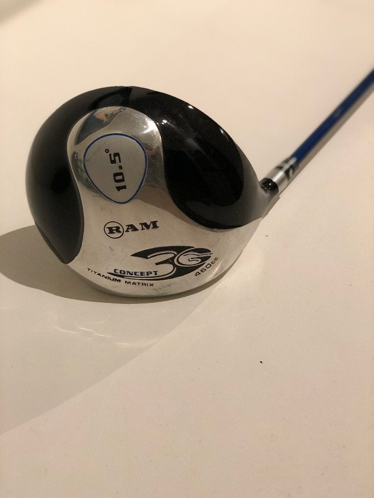 RAM Concept 3G driver 10,5 linkshandig, flex R, Ophalen, Gebruikt, Club, Overige merken