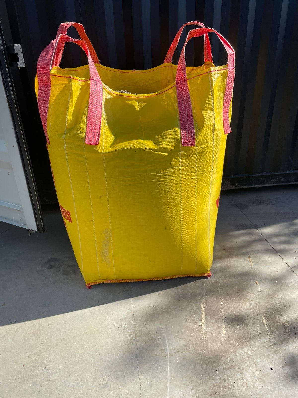 Big bags witte zand, Ophalen, Zo goed als nieuw