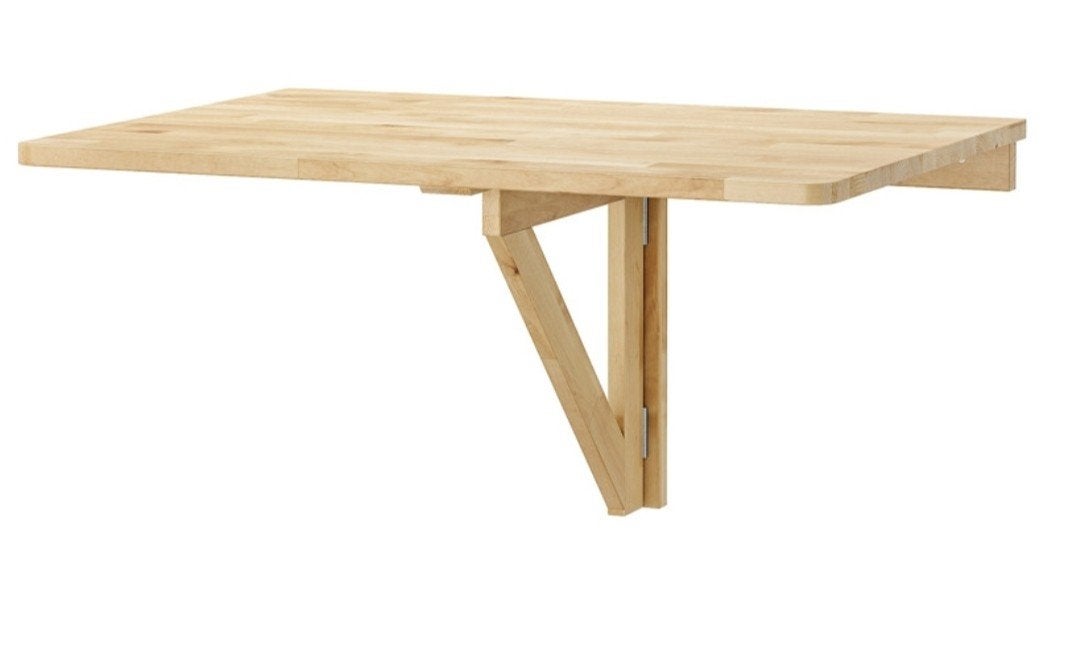Table murale pliante, Comme neuf, Jusqu'à deux personnes, Enlèvement, Rectangulaire