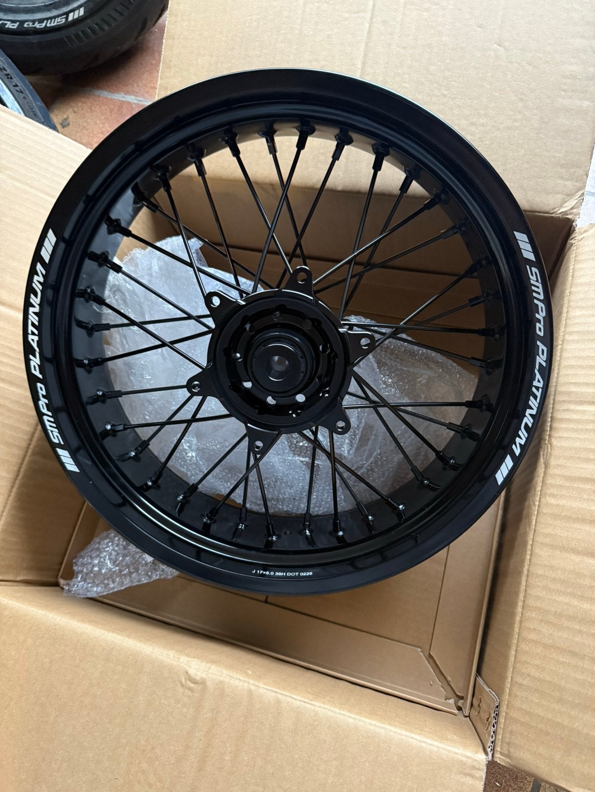 Gloednieuwe Sm Pro Platinum supermoto velgen, Ophalen, Nieuw
