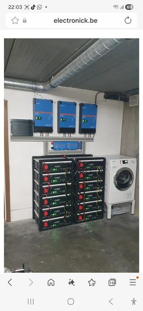 Batterie domestique pour panneaux solaires Économisez sur vo, Bricolage & Construction, Panneaux solaires & Accessoires, Enlèvement ou Envoi