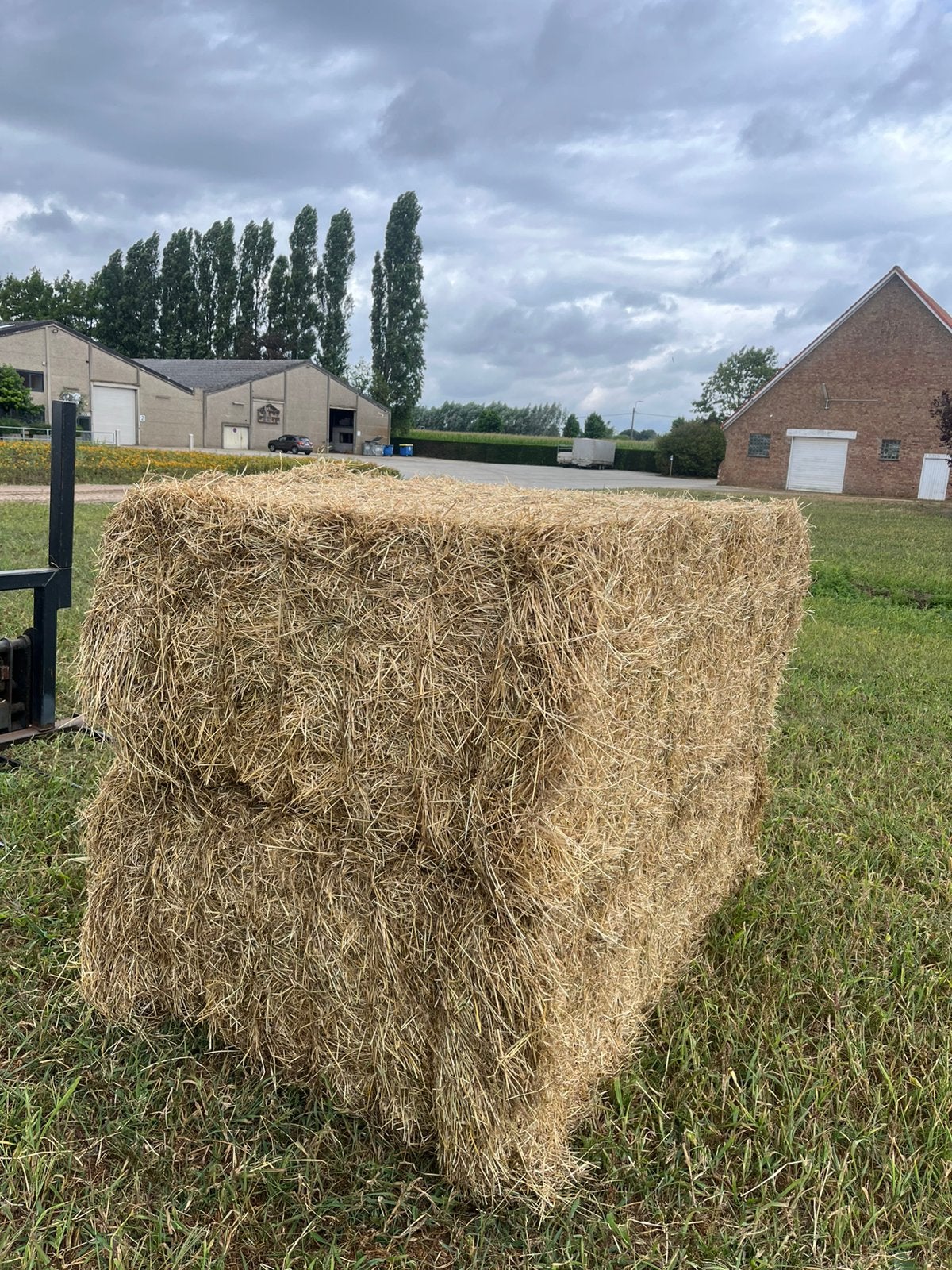Grote pakken hooi, Ophalen