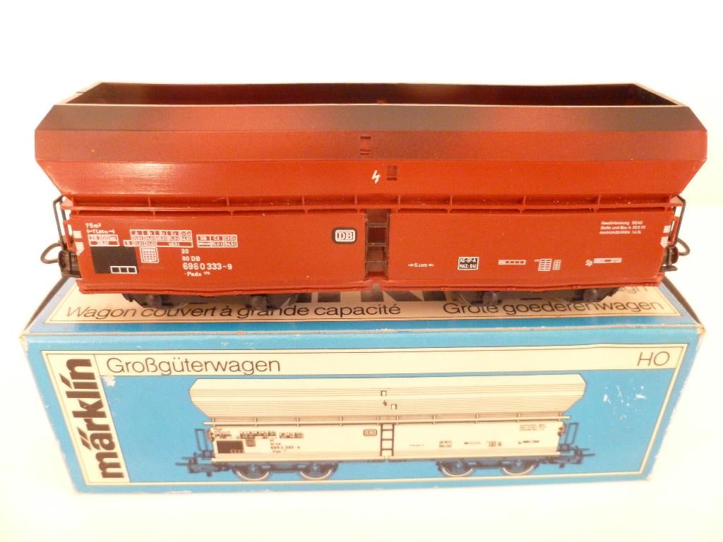 TRAINS HO, Ophalen of Verzenden, Wisselstroom, Wagon, Märklin