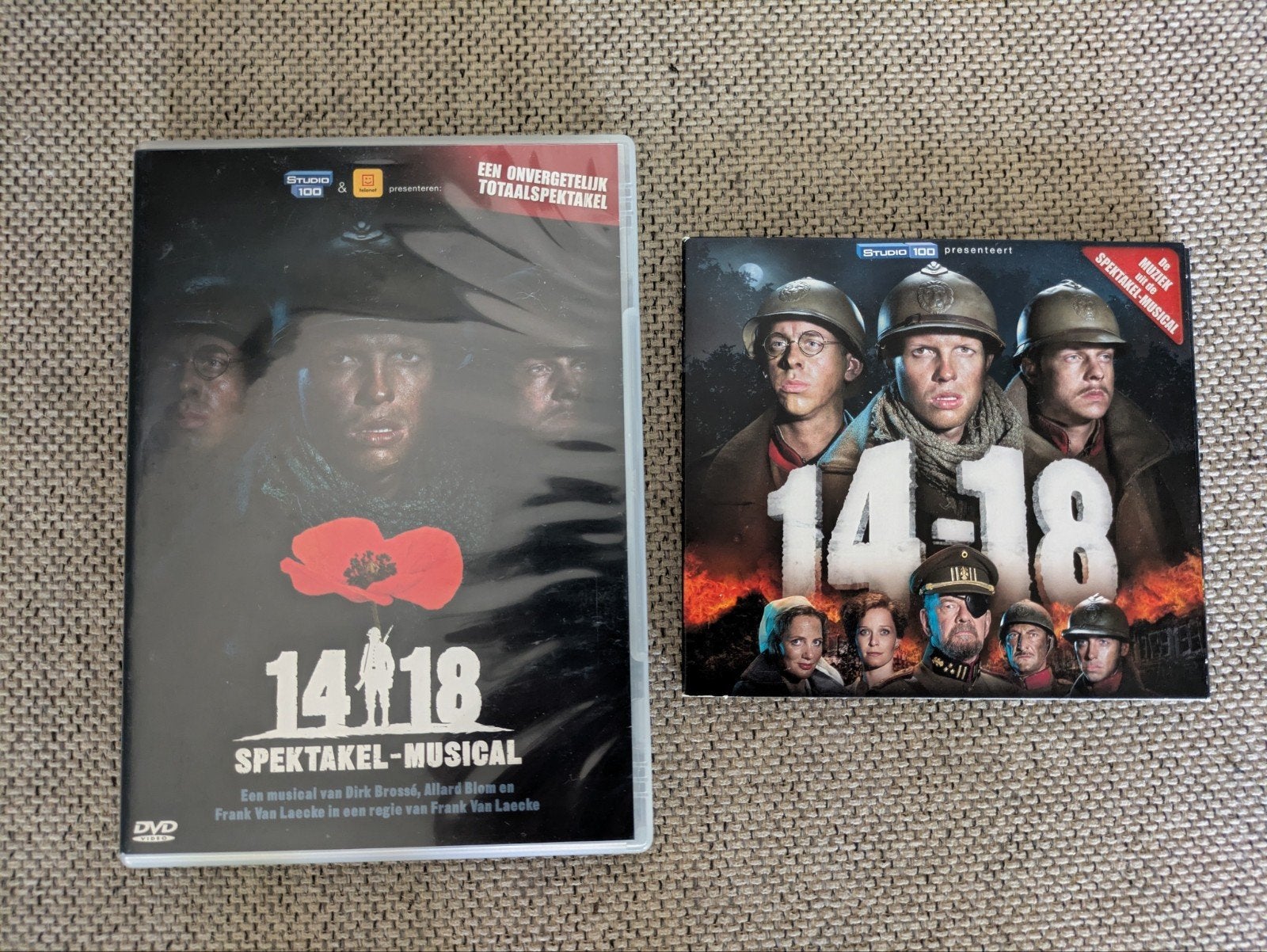 14-18 spektakel-musical DVD + CD, Enlèvement ou Envoi