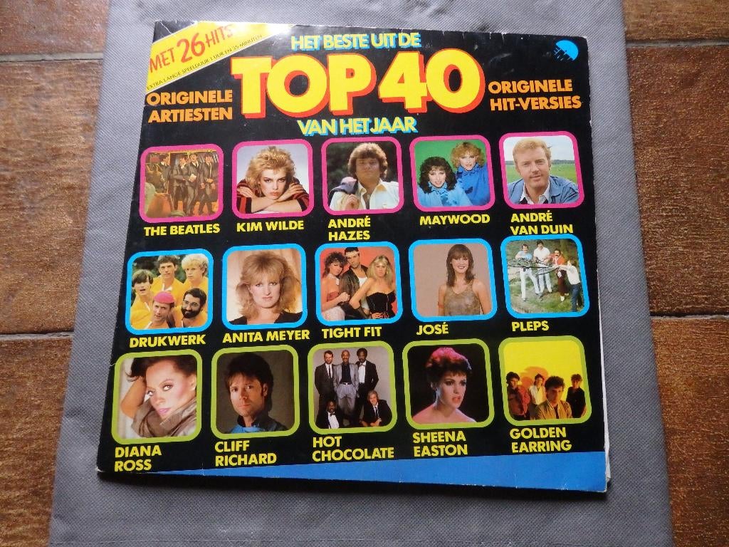 Het Beste uit De Top 40, Cd's en Dvd's, Ophalen of Verzenden, Zo goed als nieuw, 12 inch, Pop