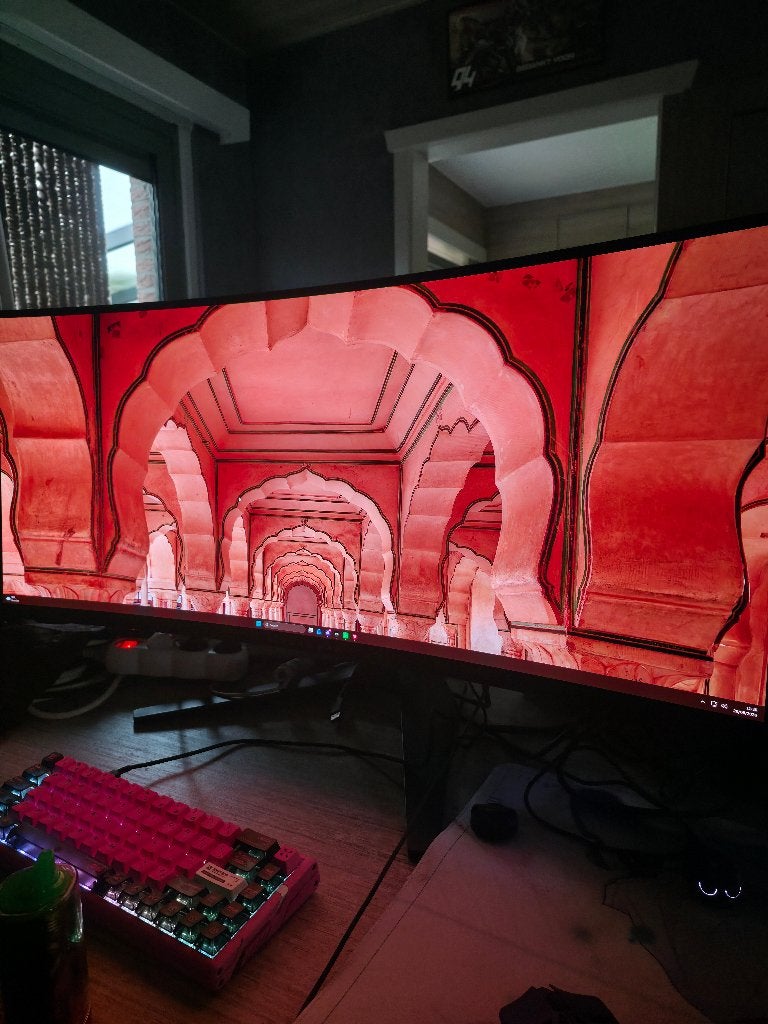 Alienware 34" 165Hz QD-OLED Gaming Monitor, Gebruikt, Minder dan 1 ms, Ophalen, Gaming