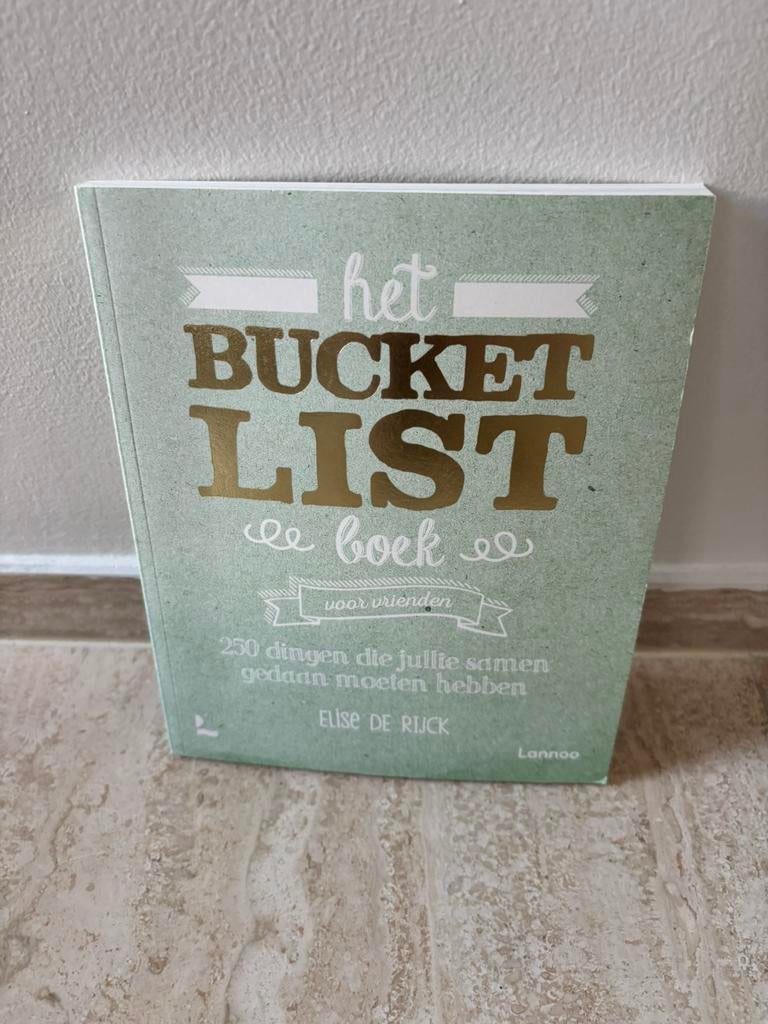 Elise De Rijck - Het Bucketlist boek voor vrienden, Livres, Mode, Enlèvement, Neuf, Elise De Rijck