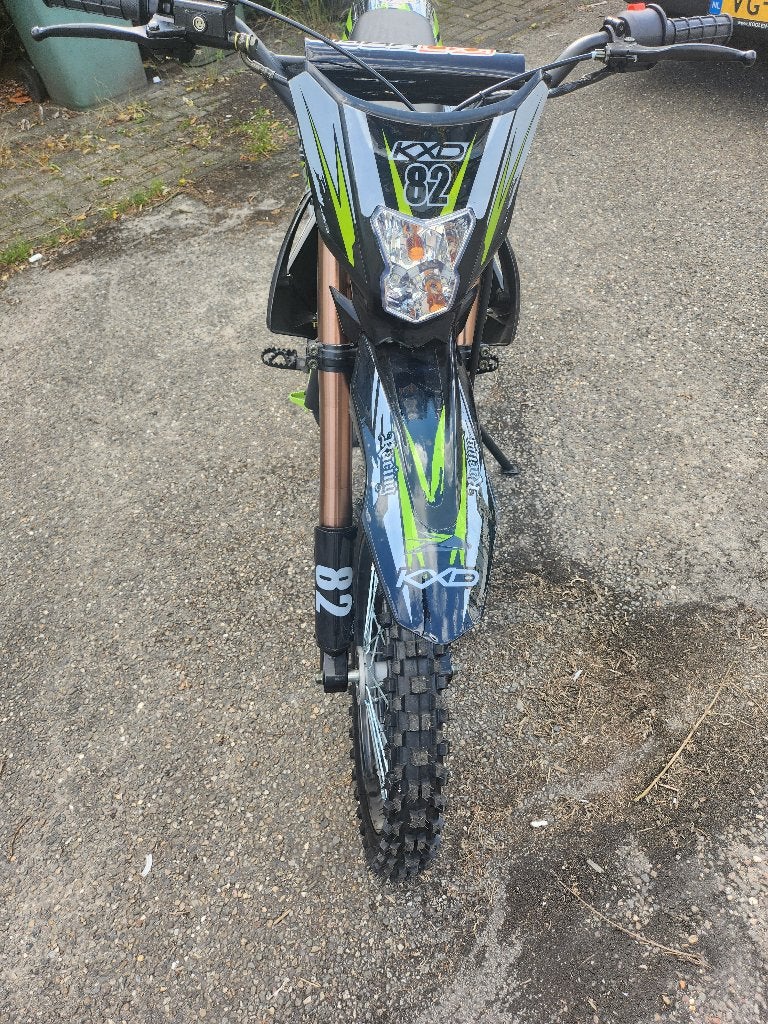 crosser KXD 125cc 17/14 wielen electrische start en koplamp, Ophalen of Verzenden, Nieuw