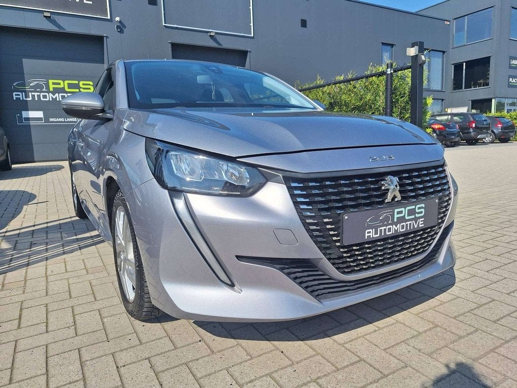 Peugeot 208 1.2 Benzine / 90.000 km / Euro 6d / 2020 / 12 mn, Autos, Argent ou Gris, Achat, Euro 6, Entreprise