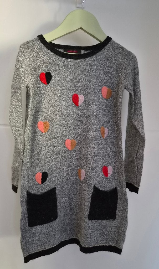 CATIMINI fijngebreide sweaterjurk 4 jaar - Zo goed als nieuw, Kinderen en Baby's, Ophalen, Catimini, Meisje, Zo goed als nieuw