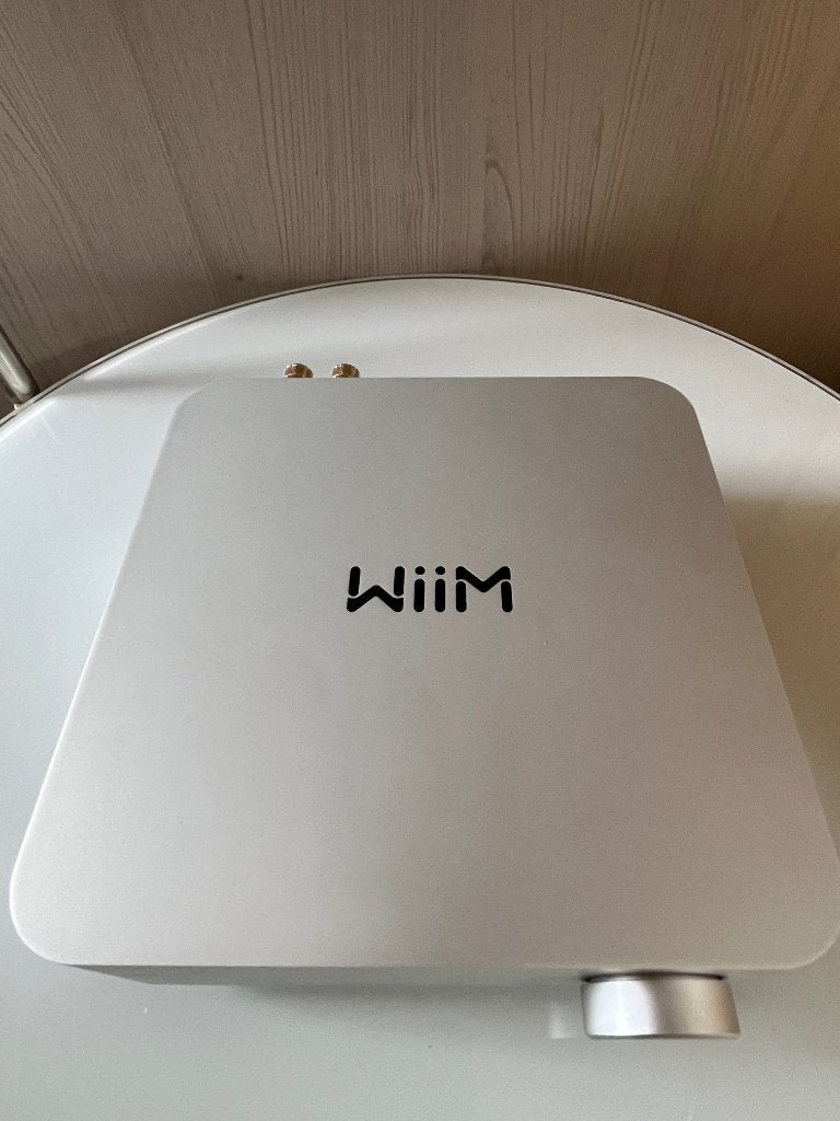 WiiM Amp zilver, Overige merken, Ophalen of Verzenden, Zo goed als nieuw, 60 tot 120 watt