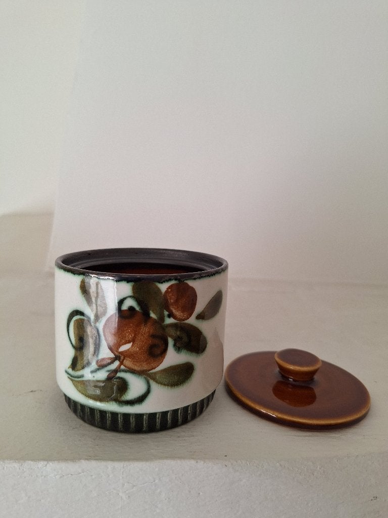 Boch Argenteuil potje met deksel - perfecte staat, Antiek en Kunst, Ophalen of Verzenden
