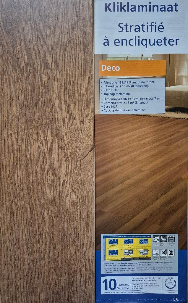 Laminaat, Ophalen, Overige materialen, 50 tot 150 cm, Nieuw