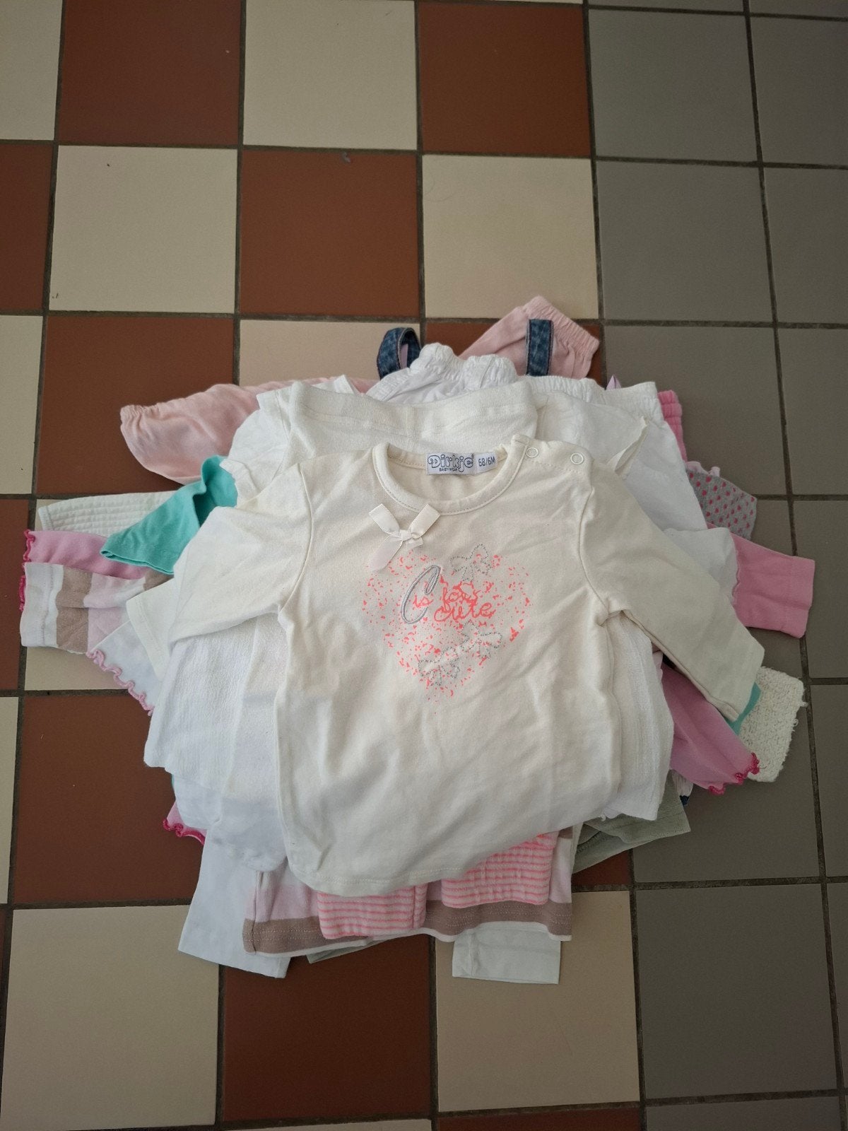 Gratis Meisjeskleding maat 68, Kinderen en Baby's, Babykleding | Maat 68, Ophalen
