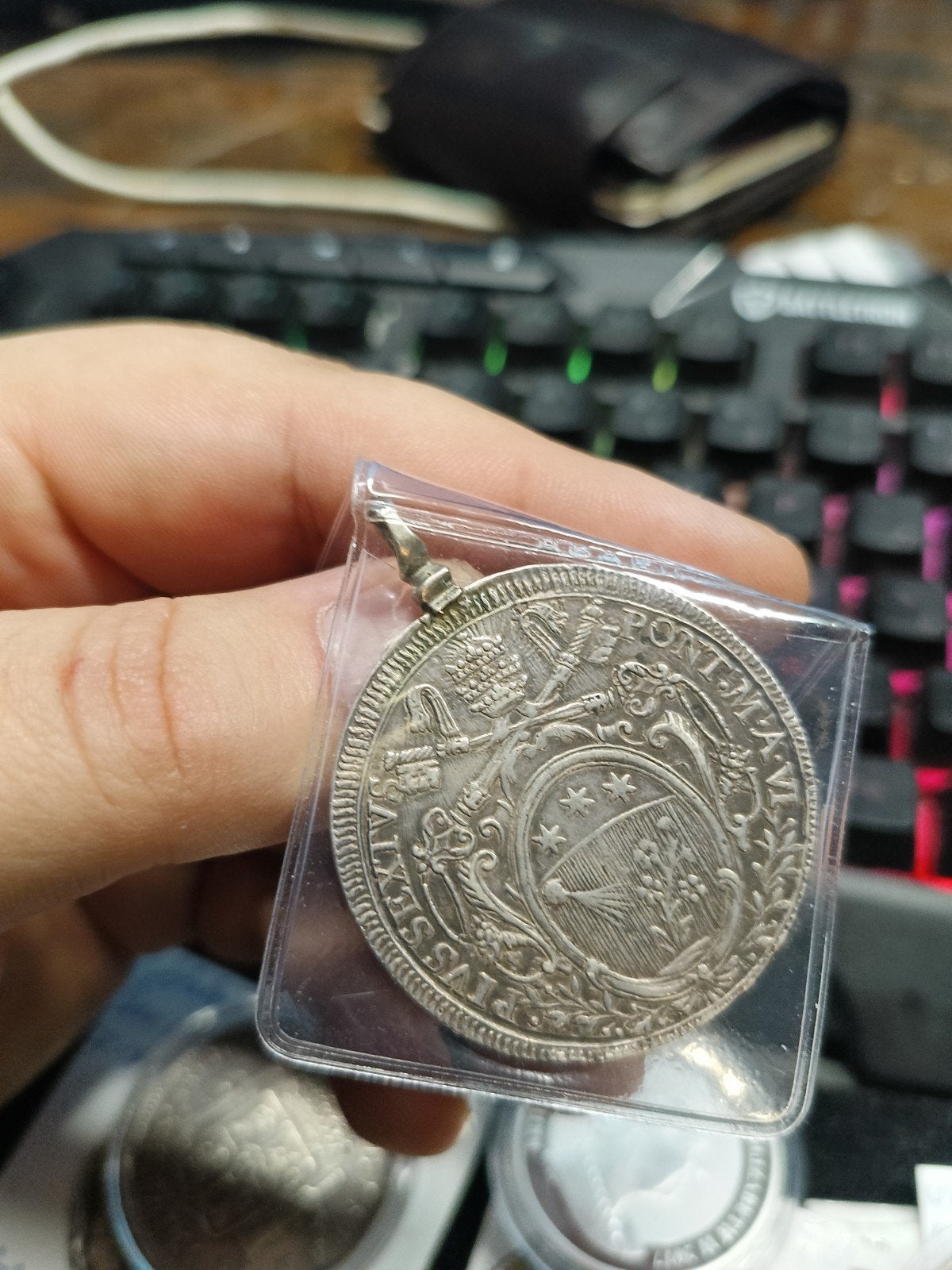 1780 1 scudo Pius, Ophalen of Verzenden